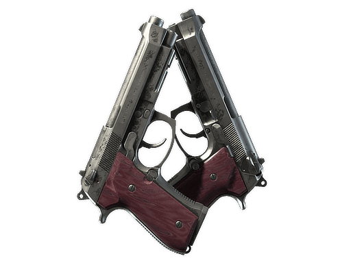 Dual Berettas | BorDeux (Battle-Scarred)