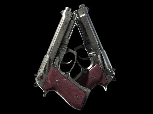 Dual Berettas | BorDeux (Battle-Scarred)