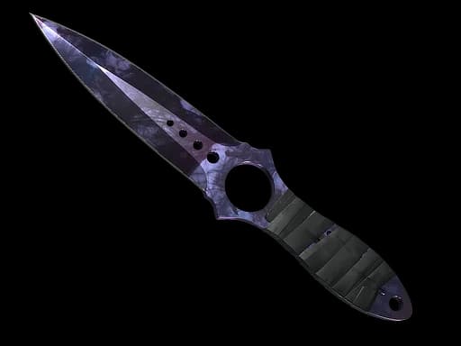 ★ StatTrak™ Skeleton Knife | Doppler (Minimal Wear) Black Pearl