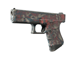 Glock-18 | Teal Graf (Well-Worn)