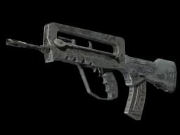 FAMAS | Night Borre (Battle-Scarred)