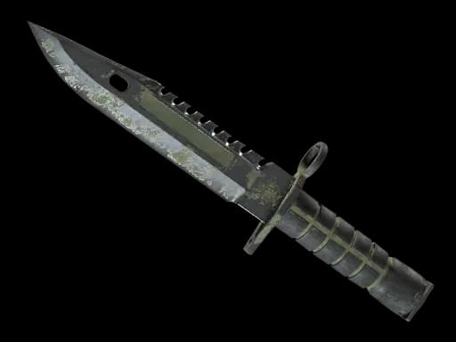 ★ StatTrak™ M9 Bayonet | Safari Mesh (Battle-Scarred)