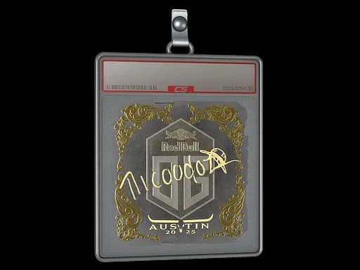 Sticker Slab | nicoodoz (Gold) | Austin 2025