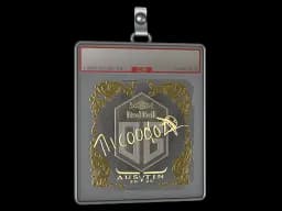 Sticker Slab | nicoodoz (Gold) | Austin 2025