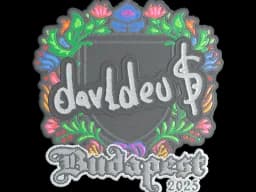 Sticker | dav1deuS (Embroidered) | Budapest 2025