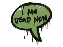 Sealed Graffiti | Dead Now (Battle Green)