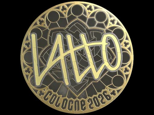 Sticker | latto (Gold) | Cologne 2026