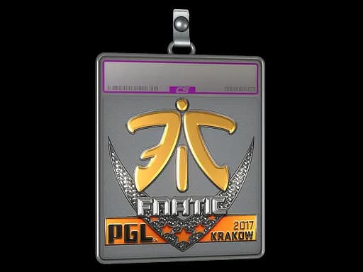 Sticker Slab | Fnatic (Foil) | Krakow 2017