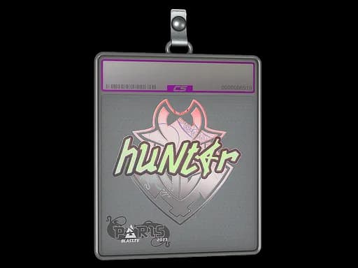 Sticker Slab | huNter- (Holo) | Paris 2023