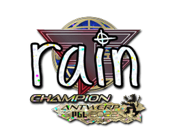 Sticker | rain (Glitter, Champion) | Antwerp 2022