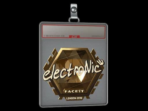 Sticker Slab | electronic (Gold) | London 2018