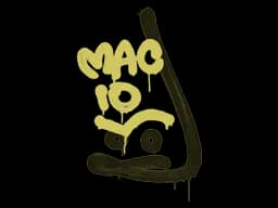 Sealed Graffiti | Recoil MAC-10 (Tracer Yellow)