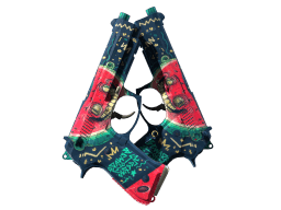 Dual Berettas | Melondrama (Well-Worn)