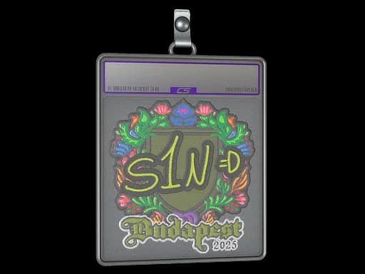 Sticker Slab | s1n (Embroidered) | Budapest 2025