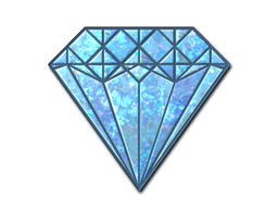 Sticker | Blue Gem (Glitter)