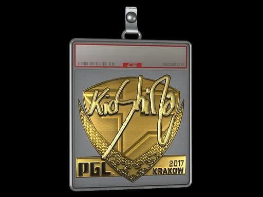 Sticker Slab | kioShiMa (Gold) | Krakow 2017