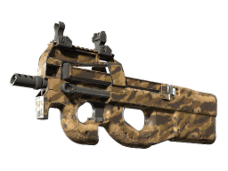 P90 | Desert Halftone (Well-Worn)