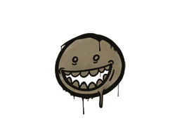 Sealed Graffiti | Mr. Teeth (Dust Brown)