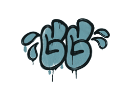 Sealed Graffiti | GGWP (Wire Blue)