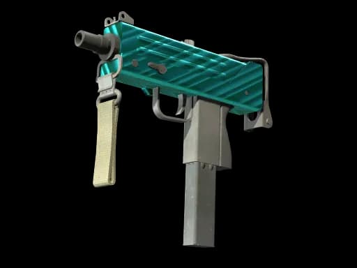MAC-10 | Malachite (Minimal Wear)