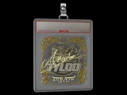 Sticker Slab | Attacker (Gold) | Austin 2025