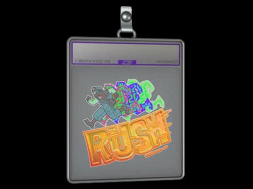 Sticker Slab | Rush 4x20 (Holo)