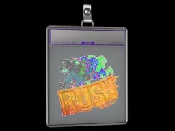 Sticker Slab | Rush 4x20 (Holo)