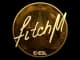 Sticker | fitch (Gold) | Katowice 2019 CS2 skin