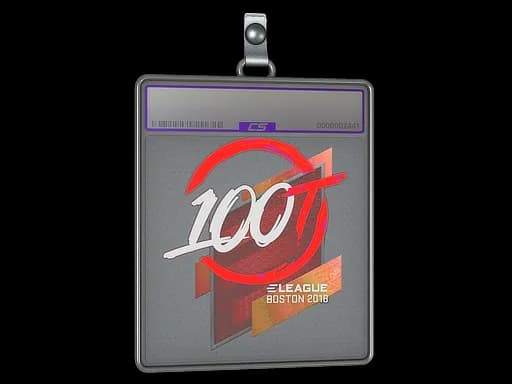 Sticker Slab | 100 Thieves (Holo) | Boston 2018