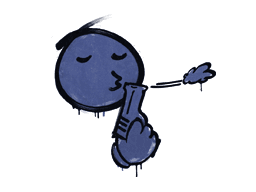 Sealed Graffiti | Quickdraw (SWAT Blue)