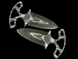 ★ Shadow Daggers | Black Laminate CS2 skin