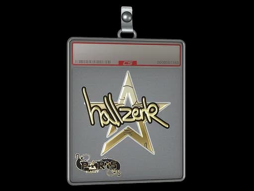 Sticker Slab | hallzerk (Gold) | Paris 2023