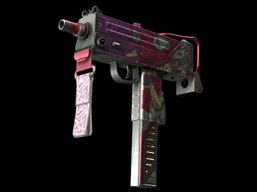 StatTrak™ MAC-10 | Saibā Oni (Well-Worn)