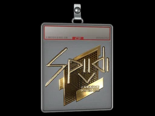 Sticker Slab | Spiidi (Gold) | Boston 2018