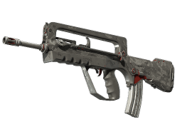 FAMAS | Grey Ghost (Battle-Scarred)