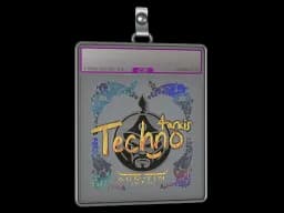 Sticker Slab | Techno4K (Holo) | Austin 2025