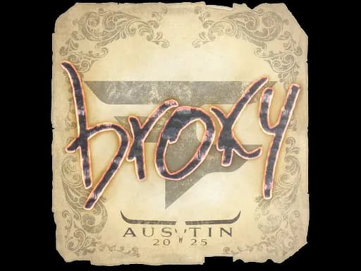 Sticker | broky | Austin 2025