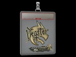 Sticker Slab | degster (Gold) | Antwerp 2022