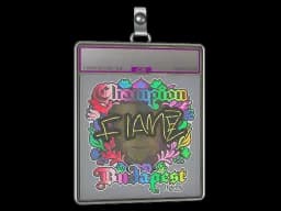 Sticker Slab | FlameZ (Holo, Champion) | Budapest 2025