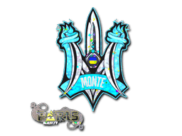 Sticker | Monte (Glitter) | Paris 2023