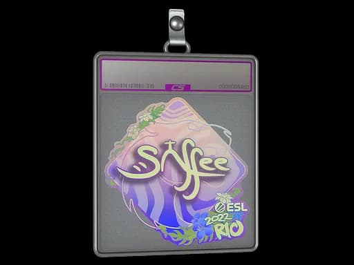 Sticker Slab | saffee (Holo) | Rio 2022