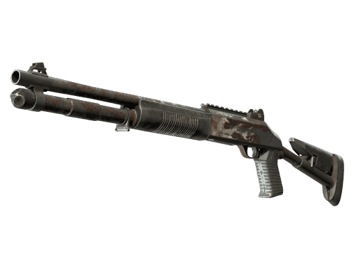 StatTrak™ XM1014 | Oxide Blaze (Battle-Scarred)