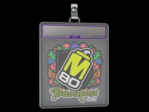 Sticker Slab | M80 (Embroidered) | Budapest 2025