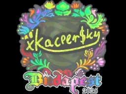 Sticker | xKacpersky (Holo) | Budapest 2025