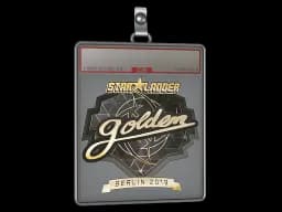 Sticker Slab | Golden (Gold) | Berlin 2019