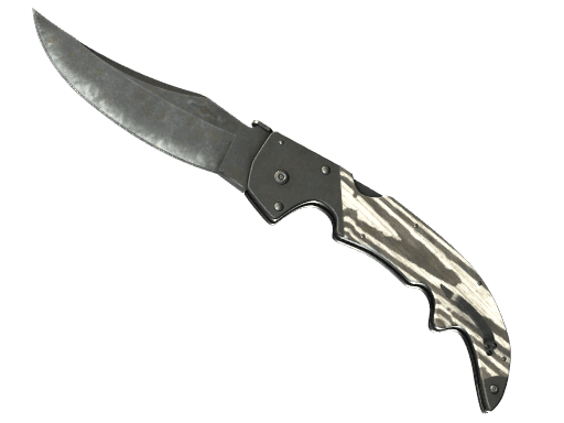 ★ Falchion Knife | Black Laminate (Field-Tested)