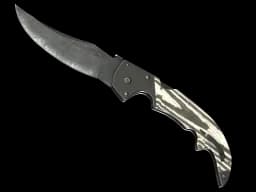 ★ Falchion Knife | Black Laminate CS2 skin