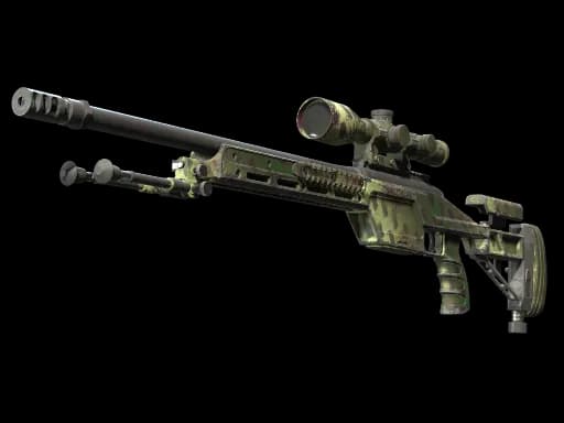 SSG 08 | Lichen Dashed (Well-Worn)