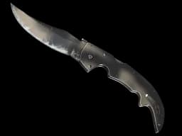 ★ StatTrak™ Falchion Knife | Scorched (Well-Worn)
