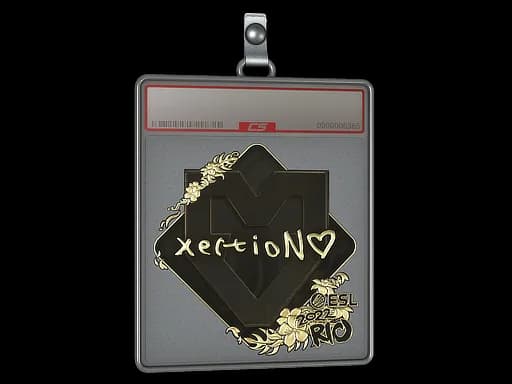 Sticker Slab | xertioN (Gold) | Rio 2022